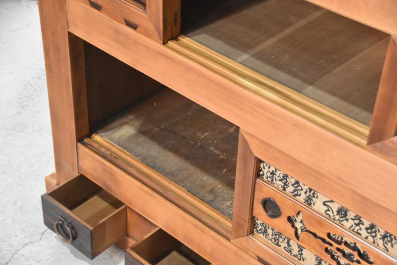 Kyoto Region Mizuya Dansu Kitchen Chest Sideboard Width:1180mm - Image 5