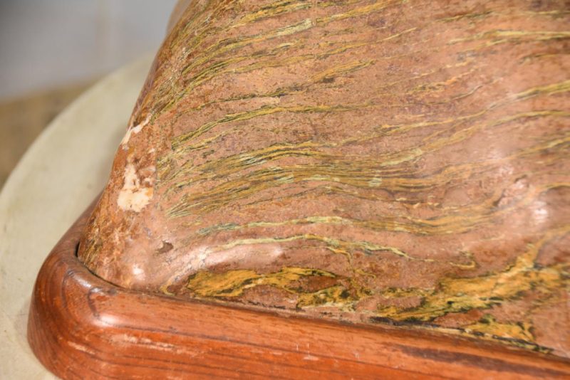 Japanese Suiseki Appreciation Rock Width:530mm - Image 8