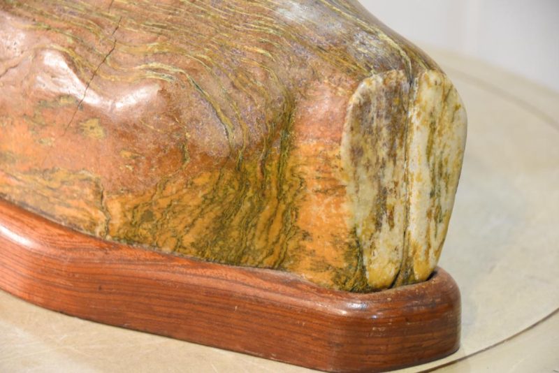 Japanese Suiseki Appreciation Rock Width:530mm - Image 7