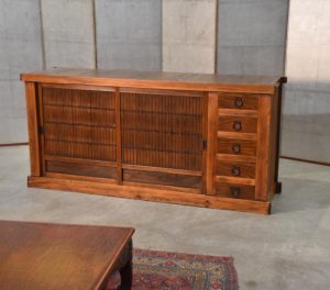 Antique Kitchen Chest Sideboard Width:1845mm.