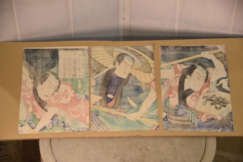 Ukyo-E Woodblock Print Width:715mm - Image 4