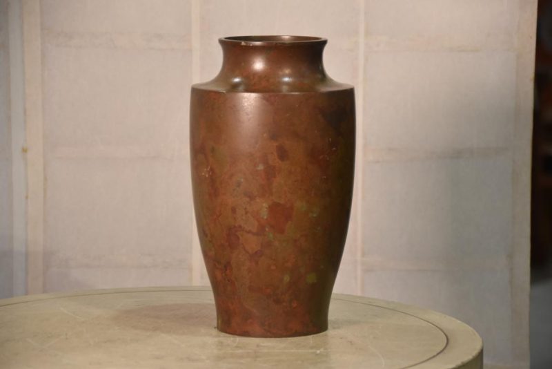 Japanese Murashido Bronze Vase Height:300mm - Image 2