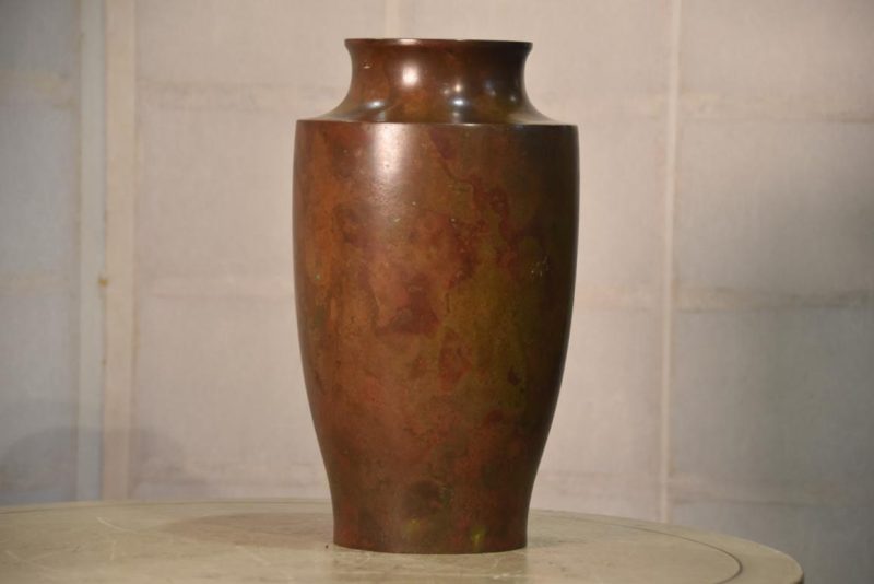 Japanese Murashido Bronze Vase Height:300mm - Image 8