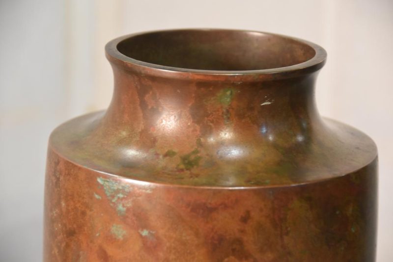 Japanese Murashido Bronze Vase Height:300mm - Image 6