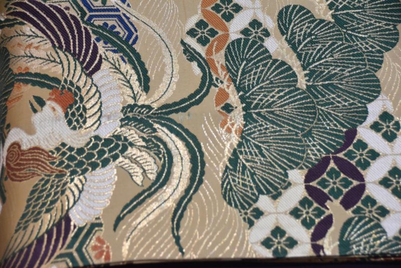 Vintage Japanese Maru Obi Sash Table Runner Width:4000mm - Image 8