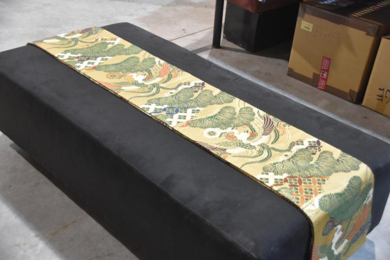 Vintage Japanese Maru Obi Sash Table Runner Width:4000mm - Image 6