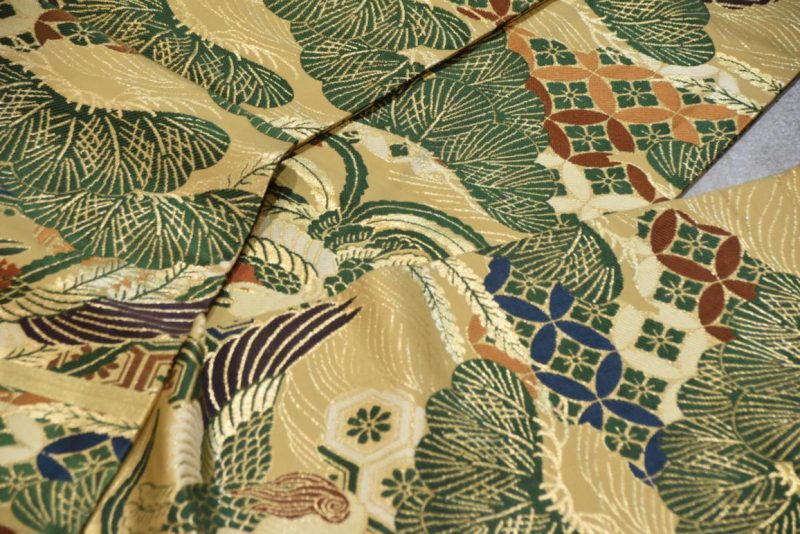 Vintage Japanese Maru Obi Sash Table Runner Width:4000mm - Image 3