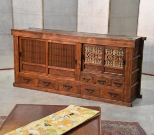 Antique Kitchen Chest Sideboard Width:1840mm