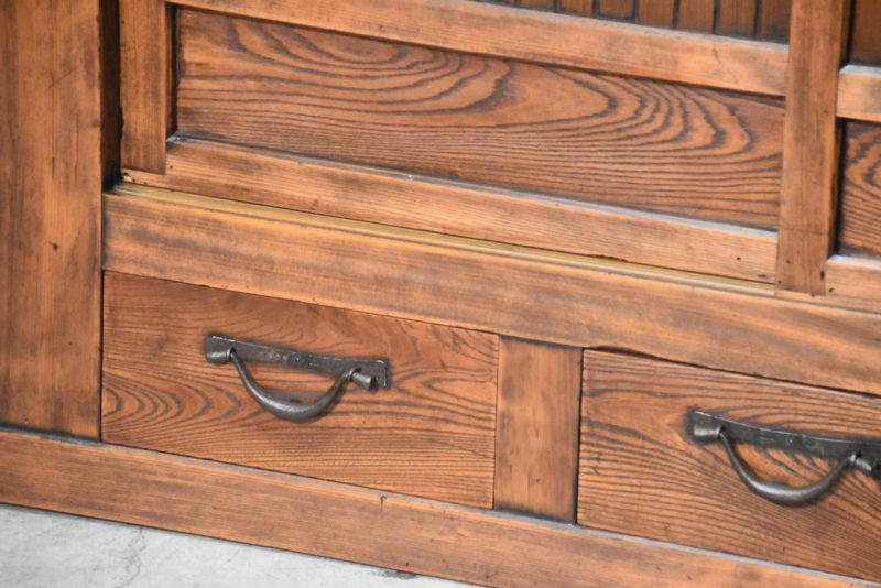 Antique Kitchen Chest Sideboard Width:1840mm - Image 9