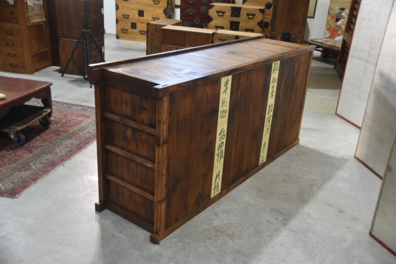 Antique Kitchen Chest Sideboard Width:1840mm - Image 6