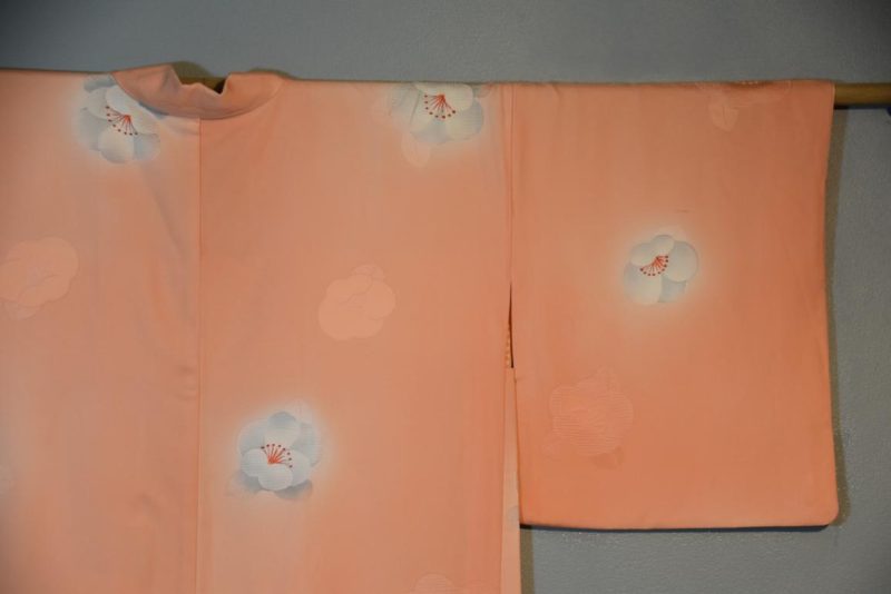 Cherry Blossom Design Japanese Silk Haori - Image 7