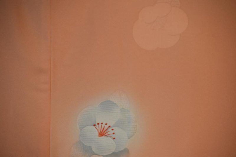 Cherry Blossom Design Japanese Silk Haori - Image 6