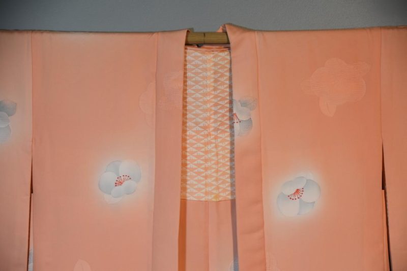 Cherry Blossom Design Japanese Silk Haori - Image 3
