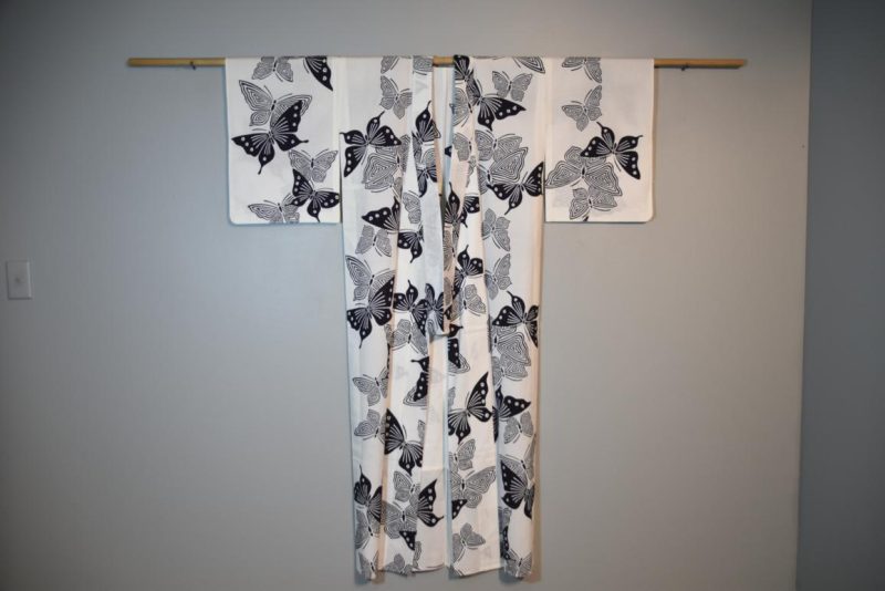 Blue and White Cotton Yukata