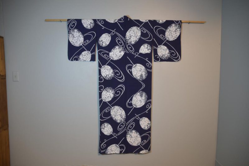 Blue and White Cotton Yukata