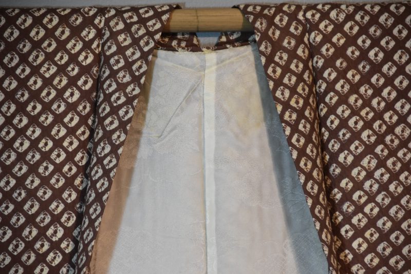 Japanese Silk Shibori Haori from Japan - Image 3