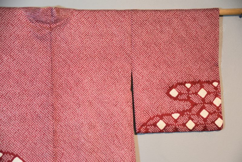 Japanese Silk Shibori Haori from Japan - Image 6