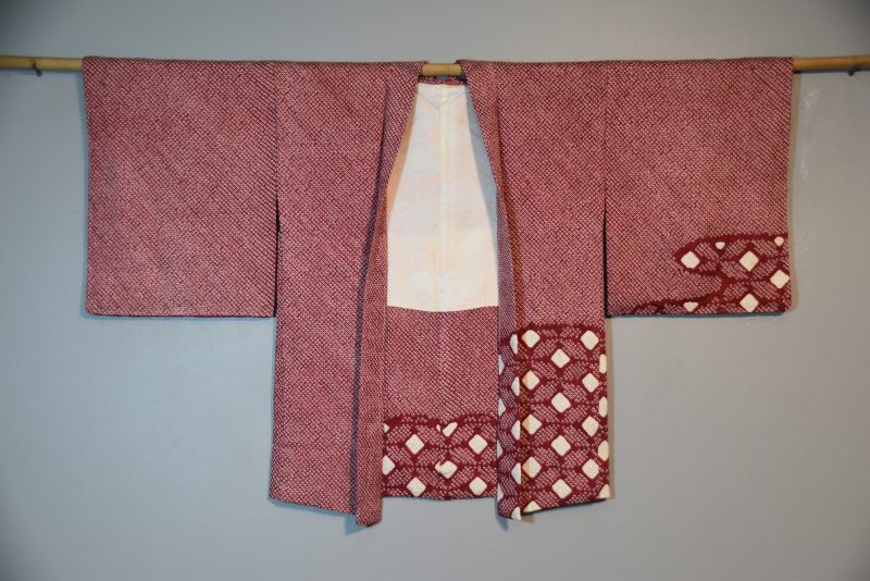 Japanese Silk Shibori Haori from Japan - Image 5