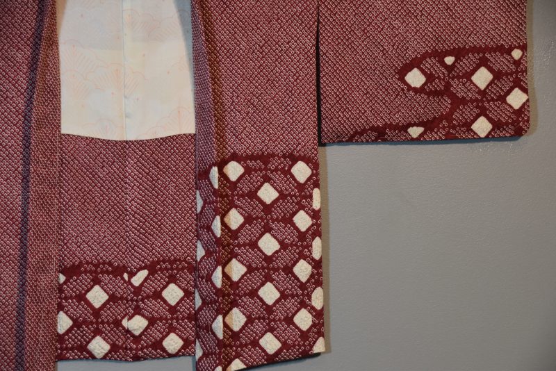 Japanese Silk Shibori Haori from Japan - Image 4