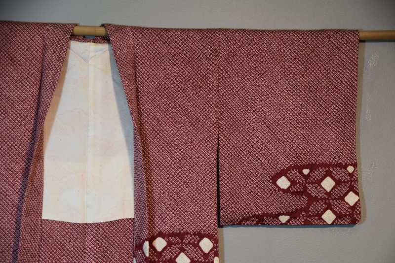 Japanese Silk Shibori Haori from Japan - Image 3