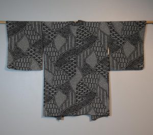 Shibori Pattern in Black and White  Copy