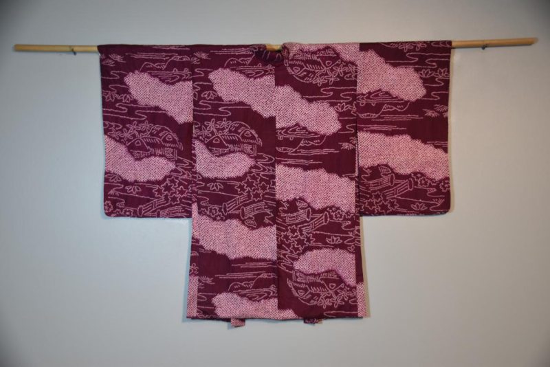 Shibori Tie Dyed Haori