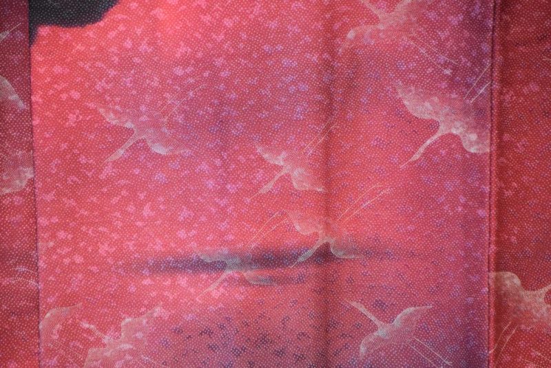 Vintage Silk Jacquard Haori Jacket - Image 9