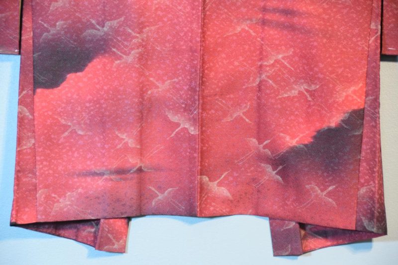 Vintage Silk Jacquard Haori Jacket - Image 8