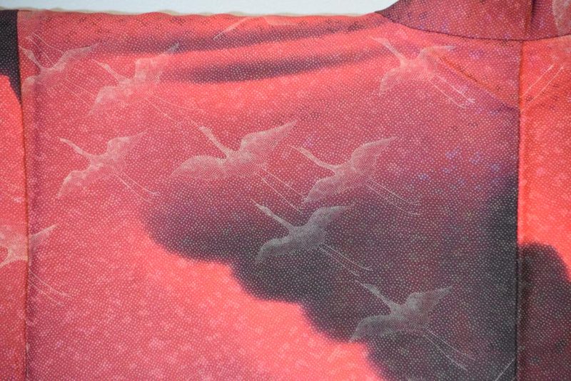 Vintage Silk Jacquard Haori Jacket - Image 6