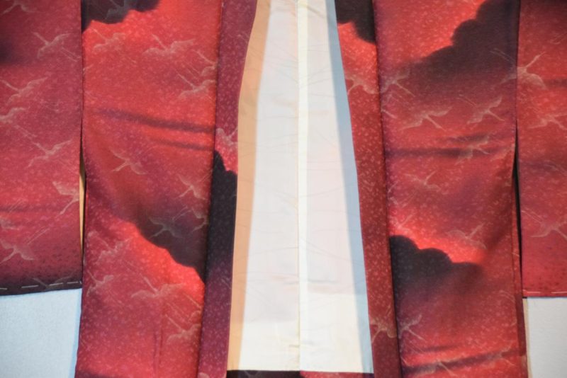 Vintage Silk Jacquard Haori Jacket - Image 4