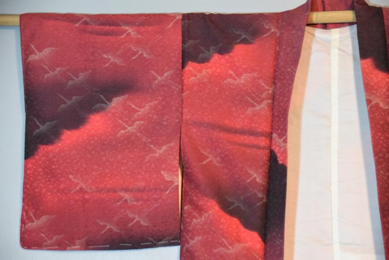 Vintage Silk Jacquard Haori Jacket - Image 11