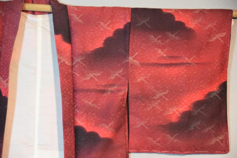 Vintage Silk Jacquard Haori Jacket - Image 5