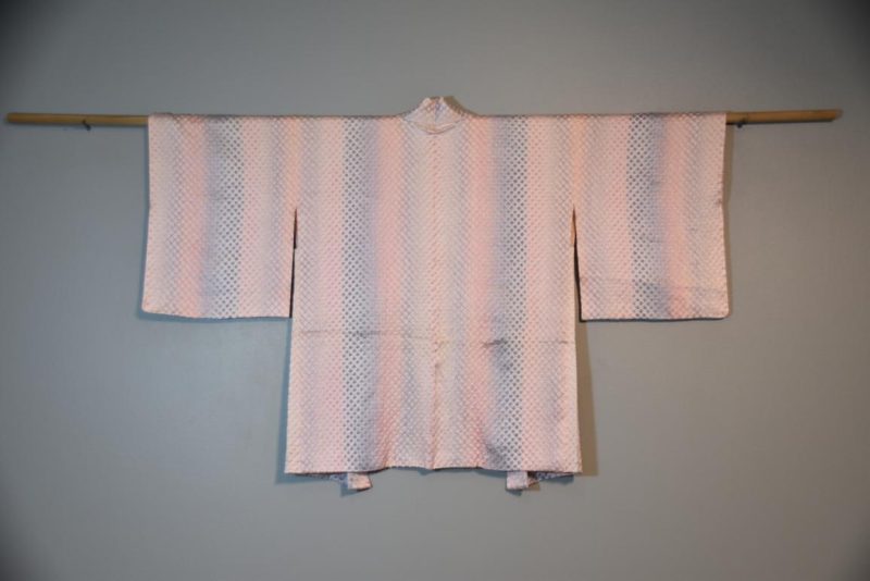 Vintage Shibori Silk Haori Jacket