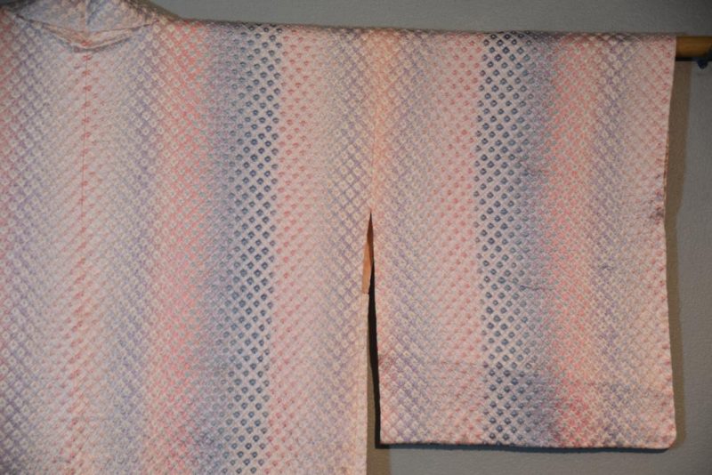 Vintage Shibori Silk Haori Jacket - Image 2