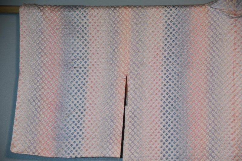 Vintage Shibori Silk Haori Jacket - Image 10