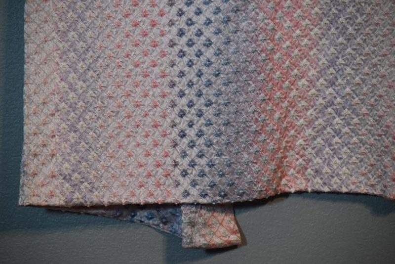 Vintage Shibori Silk Haori Jacket - Image 9