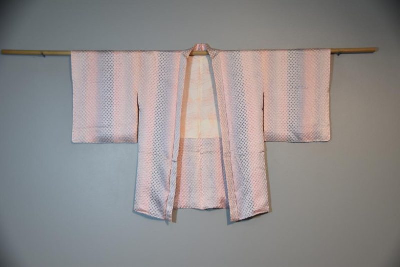 Vintage Shibori Silk Haori Jacket - Image 8