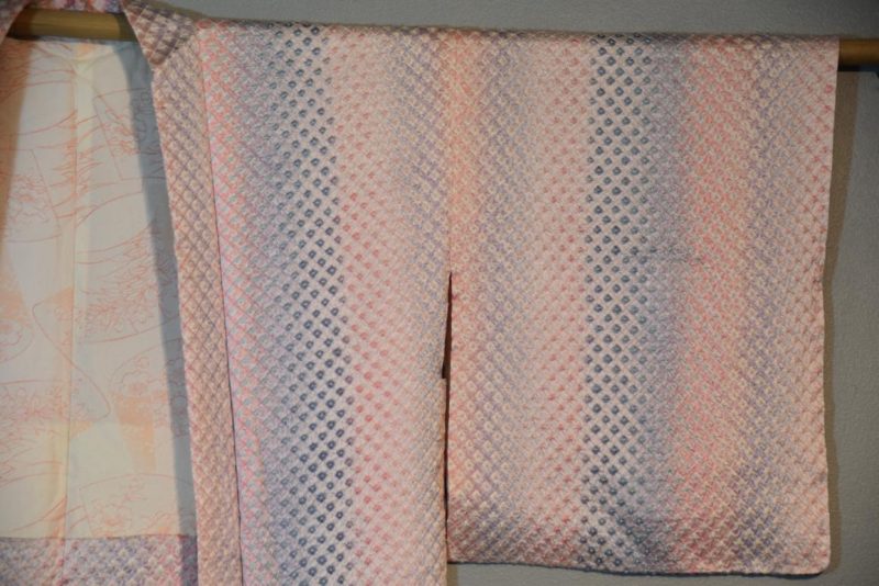 Vintage Shibori Silk Haori Jacket - Image 5