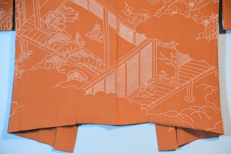 Vintage Silk Haori Jacket - Image 8