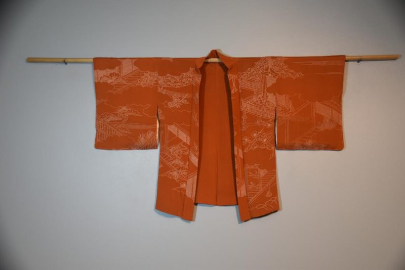 Vintage Silk Haori Jacket - Image 2