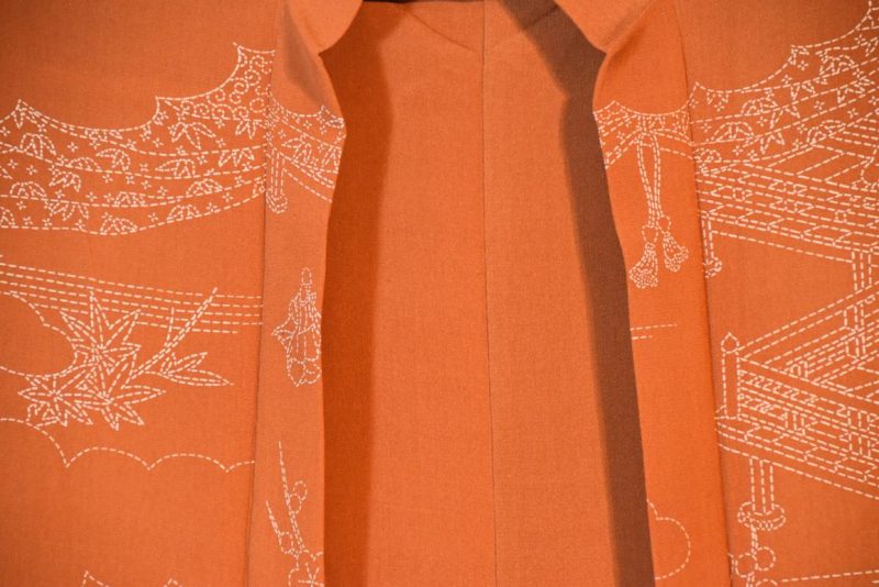 Vintage Silk Haori Jacket - Image 6