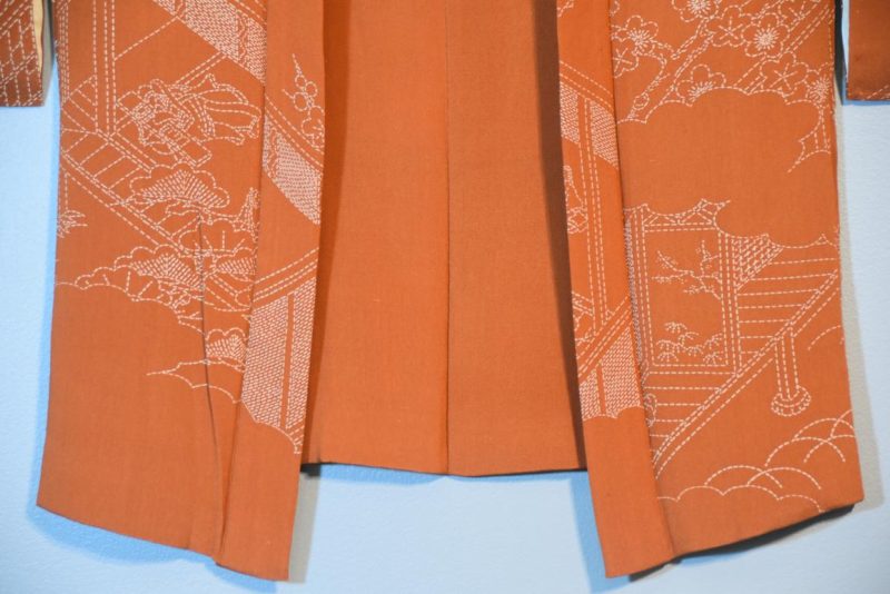 Vintage Silk Haori Jacket - Image 7