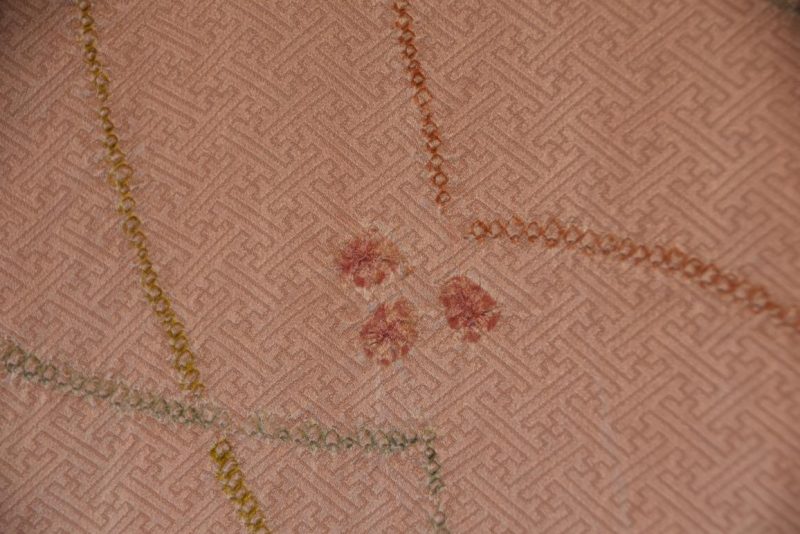 Stunning Coloured Silk Kimono - Image 6