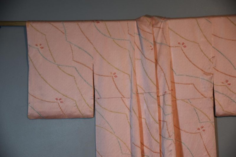 Stunning Coloured Silk Kimono - Image 3