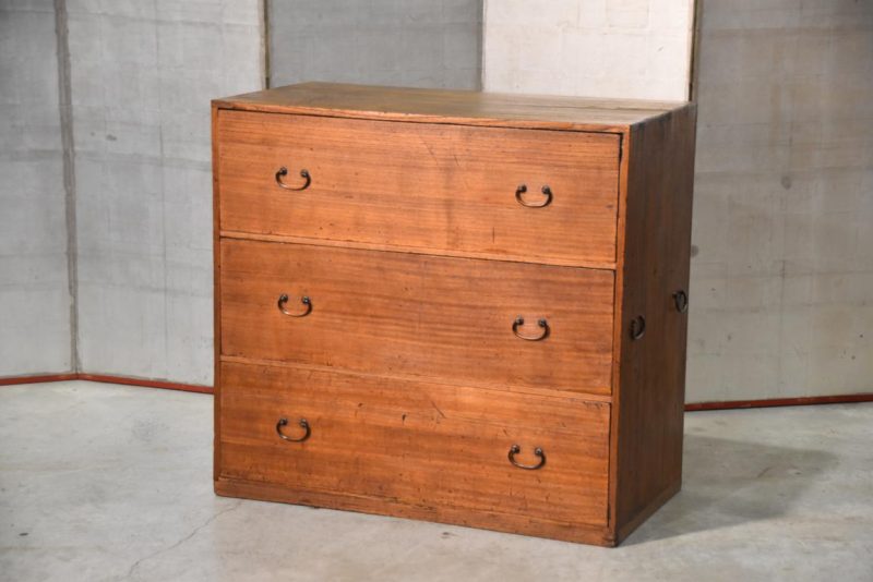 Antique 3 Drawer Clothing Chest Width:970mm