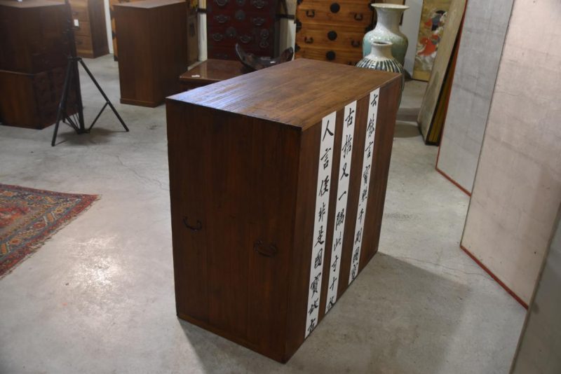 Antique 3 Drawer Clothing Chest Width:970mm - Image 6