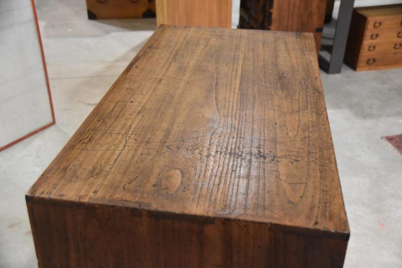 Antique 3 Drawer Clothing Chest Width:970mm - Image 9