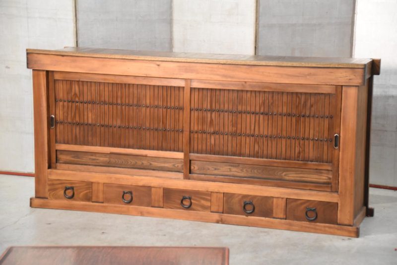 Antique Kitchen Chest Sideboard Width:1800mm - Image 2