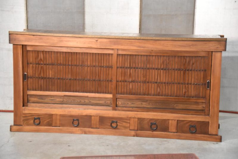 Antique Kitchen Chest Sideboard Width:1800mm - Image 8