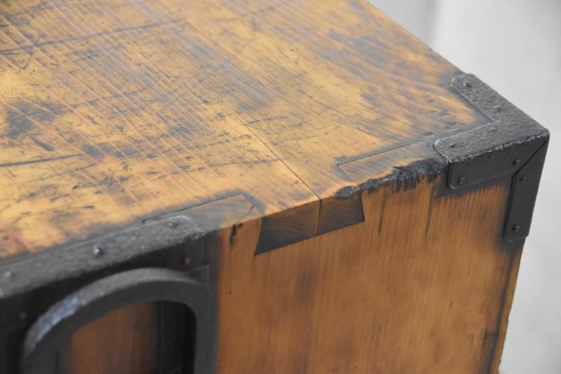 Choba Dansu Traditional Japanese Merchant Chest from Osaka Width:950mm - Image 13
